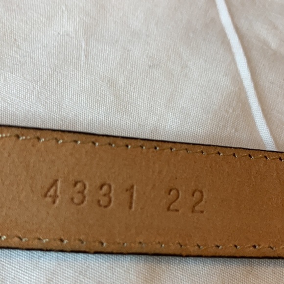 WCM NEW YORK ITALIAN CALFSKIN BELT for women’s. - Picture 5 of 10